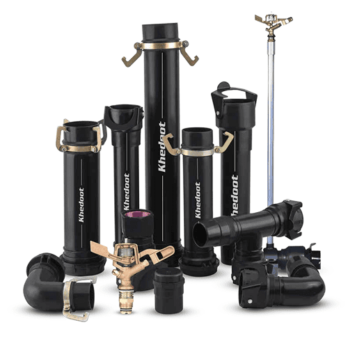 Khedut Irrigation Sprinkler Systems for efficient farming.
